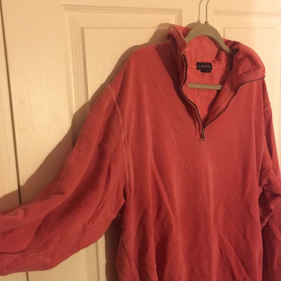 Salmon Lands End six up sweat shirt - Picture 4 of 4